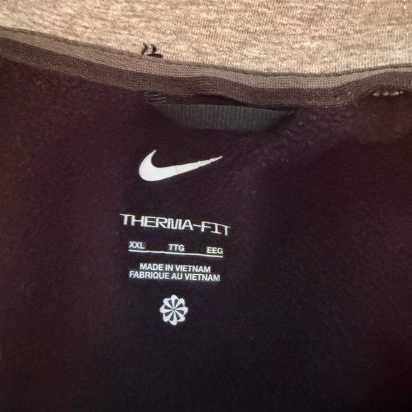 Nike Gray Kansas City Chiefs Zip-Up Hoodie dri-fit next ones - Picture 9 of 14